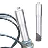 KUYYFDS Stems, Bike Stem Riser Extender Stem Riser Adapter Aluminum Bike Fork Stem Quill Riser Extende Bike Stem Heads Up Raiser Handlebar Adapter 22.2mm, Silver view 2