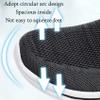 NineFit Basics Women's Woven Orthopedic Breathable Soft Shoes Slip on Trainers Sneaker Mesh Lightweight Sole Walking Shoes, EU 40/UK 6/US 8.5 view 4
