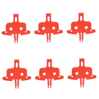 KUYYFDS Bicycle Brake Pads, Bicycle Brake Spacer Bike Disc Brake Pads Hydraulic Oil Pressure Disc Protector 6PCS 46mm