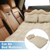 ABSOPRO Inflatable Car Air Mattress, Back Seat Bed, Car Camping Air Mattress, Air Pump Included, 67" L x 43" W, Beige, Twin view 2
