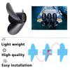 AQUAMAN 10 3/8 x 11 10 Spline Tooth Boat Outboard Propeller fit Mercury Motor 9.9/15/18/20/25HP, RHOEM Parts No.48-19638A40 view 3