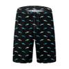 FT FENTENG Mens Swim Trunks, Blue Grey Shark Board Shorts Swimwear Bathing Suit with Mesh Lining, Funny Hawaii Quick Dry Beach Shorts for Swimming, 3X-Large view 1