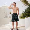 FT FENTENG Mens Swim Trunks, Blue Grey Shark Board Shorts Swimwear Bathing Suit with Mesh Lining, Funny Hawaii Quick Dry Beach Shorts for Swimming, 3X-Large view 2
