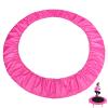 EUPXRHY Trampoline Cover for Mini Trampoline Fitness Adults, 3 Layers Thickened & Widened Trampoline Replacement Mat, 800D Tear-Resistant Oxford Cloth Indoor Trampoline Accessories,Pink,137cm(55inch) view 1