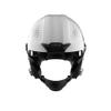 ZERO2 Helmet No Facemask Attached, Large, Molded Gloss White view 2
