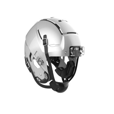 F7 2.0 Professional Helmet - No Facemask Attached, Large, Metallic Silver