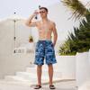 FT FENTENG Mens Swim Trunks for Men, Navy Camouflage Mens Board Shorts Swimwear Bathing Suit with Mesh Lining, Funny Hawaii Quick Dry Beach Shorts for Men Swimming Trunks, Large view 2