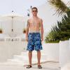 FT FENTENG Mens Swim Trunks for Men, Navy Camouflage Mens Board Shorts Swimwear Bathing Suit with Mesh Lining, Funny Hawaii Quick Dry Beach Shorts for Men Swimming Trunks, Large view 3