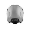 ZERO2 Helmet  No Facemask Attached, Medium, Metallic Silver view 4