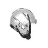 F7 2.0 Collegiate Helmet  No Facemask Attached, Large, Metallic Silver view 3