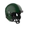 ZERO2 Youth Helmet  No Facemask Attached, Large, Molded Gloss Dark Green view 1