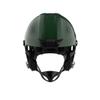 ZERO2 Youth Helmet  No Facemask Attached, Large, Molded Gloss Dark Green view 2