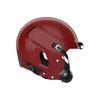 ZERO2 Helmet  No Facemask Attached, Large, Molded Gloss Cardinal view 3