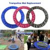 Trampoline Cover for Mini Trampoline Fitness Adults, 3 Layers Thickened & Widened Trampoline Replacement Mat, 800D Tear-Resistant Oxford Cloth Indoor Trampoline Accessories,Pink 2,137cm(55inch) view 2