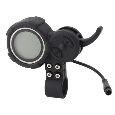 Electric LCD Display Meter for 10 Inch Scooter, 36?72V LCD Display Control Panel with 6 Pin Plug, Electric Display Meter Conversion Kit