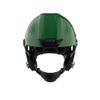 ZERO2 Helmet  No Facemask Attached, Medium, Molded Gloss Kelly Green view 2