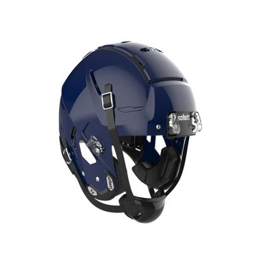 Schutt F7 2.0 Collegiate Helmet  No Facemask Attached, Medium, Molded Gloss Navy