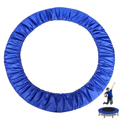EUPXRHY Trampoline Cover for Mini Trampoline Fitness Adults, 3 Layers Thickened & Widened Trampoline Replacement Mat, 800D Tear-Resistant Oxford Cloth Indoor Trampoline Accessories,Blue,137cm(55inch)