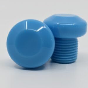 Jammerz Colored Toe/Jam Plugs (Powder Blue, Metric M16 X 1.5 Threads)