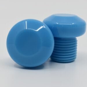 Jammerz Colored Toe/Jam Plugs (Powder Blue, Metric M16 X 1.5 Threads)