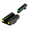 TruGlo Fiber Optic Handgun Glock Pistol Laser Sight Accessories with TRIDOT Aiming System, Green Front and Yellow Rear (3 Pack) view 2