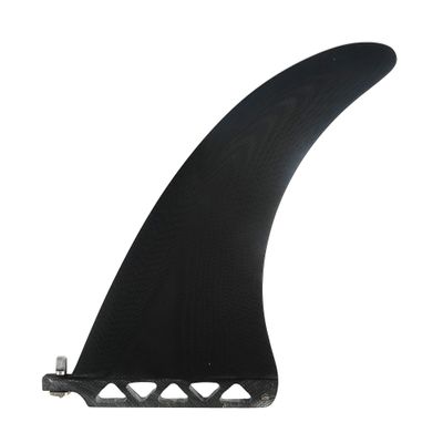 DNRJEWTA Surfboard Fins 9" Premium Fiberglass Surf & SUP Fin - Free No Tool Fin Screw - 9 Inch Center Fin Longboard, Surfboard & Paddleboard Surfing Accessories (Color : RB-023)