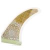 DNRJEWTA Surfboard Fins 9" Premium Fiberglass Surf & SUP Fin - Free No Tool Fin Screw - 9 Inch Center Fin Longboard, Surfboard & Paddleboard Surfing Accessories (Color : RB-023) view 2