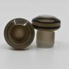 Jammerz Colored Toe/Jam Plugs (Dark Smoke, Standard 5/8 Threads) view 1