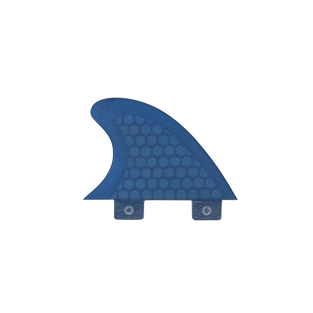 DNRJEWTA Surfboard Fins Double Tabs Honeycomb Fins FCS Keel Fins Surfboard New Fish Keel Fin Quilha Surfing Accessories (Color : Blue)