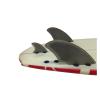DNRJEWTA Surfboard Fins Double Tabs Honeycomb Fins FCS Keel Fins Surfboard New Fish Keel Fin Quilha Surfing Accessories (Color : Blue) view 3