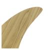 DNRJEWTA Surfboard Fins Longboard Fin 7~10.25inch Bamboo Fiber Single Fin Sup Board Centre Fin Multi-Size Surfboard Quilhas Sup Central Keel Surfing Accessories (Color : 9 inch) view 3