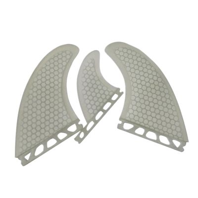 DNRJEWTA Surfboard Fins T1 Size Fins Multicolor Surfboard Fins Fiberglass Honeycomb Surf Fins Fit for Future Fins High Fins Surfing Accessories (Color : Silver1)