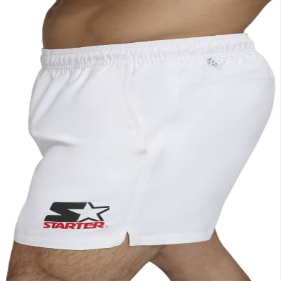 Starter Men's Swim Swim Trunk,White,Large