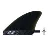 DNRJEWTA Surfboard Fins 4.6 Inch Surf Fins Surfboard Fin Soft Flex Center Fin Long Board Fin Air Sup Long Board Surfboard Inflatable Paddle Board Surfing Accessories (Color : Gray) view 1