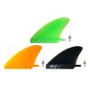 DNRJEWTA Surfboard Fins 4.6 Inch Surf Fins Surfboard Fin Soft Flex Center Fin Long Board Fin Air Sup Long Board Surfboard Inflatable Paddle Board Surfing Accessories (Color : Gray) view 2