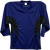 NineFit Basics Men's Hockey Practice Jersey-Solid and Mixed Colors (US, Alpha, Large, Regular, Regular, Purple/Black) view 1