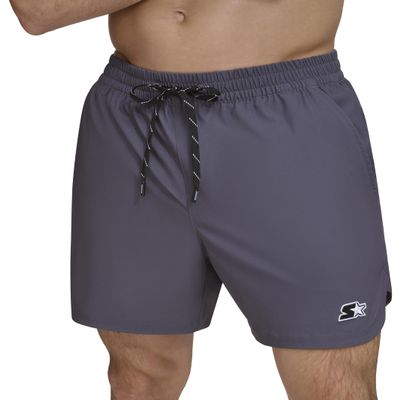 Starter Men's Swim Swim Trunk,Dark Grey,Large