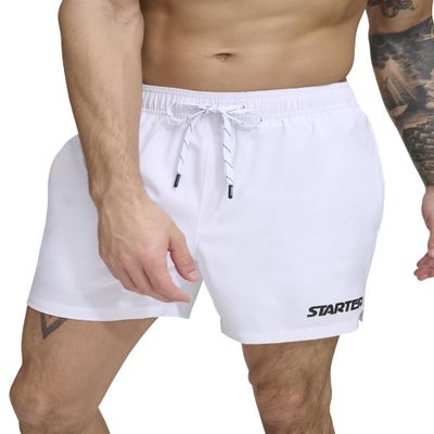 Starter Men's Swim Swim Trunk,White,Medium