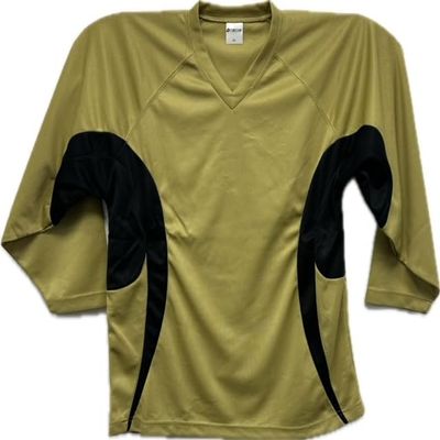 NineFit Basics Youth Hockey Practice Jersey (US, Alpha, Large, X-Large, Vegas Gold/Black)
