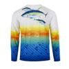 Kobalt1 Boys 2T-18 Bright Scales Water Sport Fishing UPF Performance Shirt (12-14) view 2