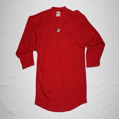 NineFit Basics Youth Hockey Practice Jersey (US, Alpha, Small, Medium, Red)