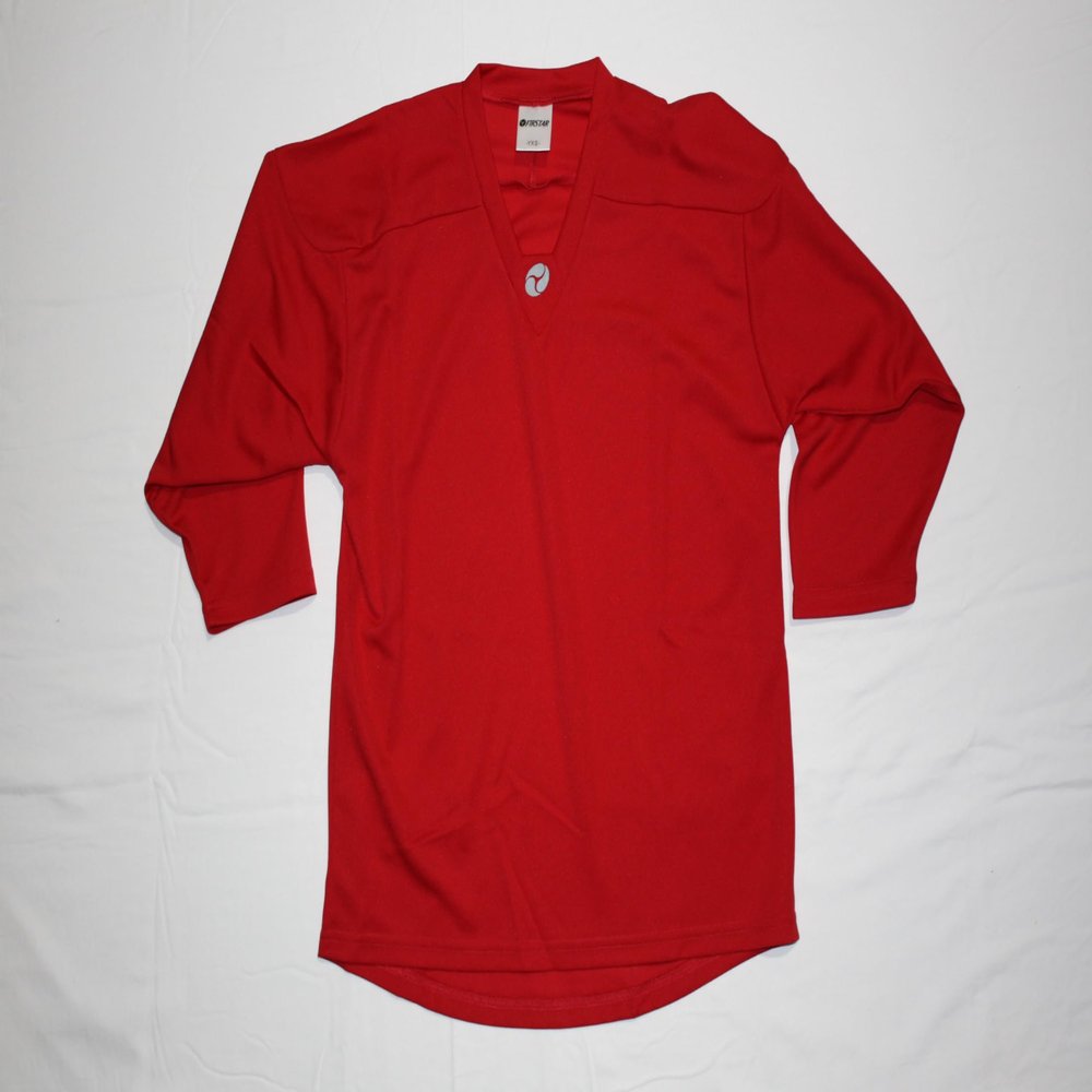 NineFit Basics Youth Hockey Practice Jersey (US, Alpha, Small, Medium, Red)