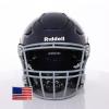 Riddell SpeedFlex Adult w/Light Gray SF-2BD Facemask + US Flag Decal (Navy Helmet, Small Helmet) - Green Gridiron view 2