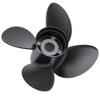 Rareelectrical New Aluminum Propeller Compatible with Yamaha by Part Number 9513-145-17 Diameter 14.5In X 17In Pitch 4 Blades Right Hand Rotation Rubex 4 view 1
