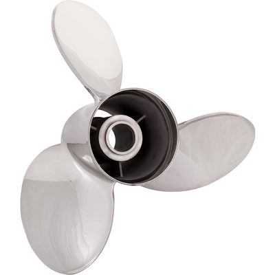 Rareelectrical New Stainless Steel Propeller Compatible with Mercury Omc I/O by 9571-155-17 3152 1520 6Ce-45978-00-00 6Ce-45978-20-00 6R4-45978-A0-00 Diameter 15.5" X 17" Pitch Rh Rubex