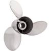 Rareelectrical New Stainless Steel Propeller Compatible with Mercury Omc I/O by 9571-155-17 3152 1520 6Ce-45978-00-00 6Ce-45978-20-00 6R4-45978-A0-00 Diameter 15.5" X 17" Pitch Rh Rubex view 1