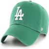 47 MLB Kelly Green Primary Logo Clean Up Adjustable Strap Hat Cap, Adult One Size Fits All - Los Angeles Dodgers view 1