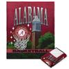 NORTHWEST NCAA Alabama Crimson Tide Silk Touch Throw Blanket, 50" x 60", Basketball Love view 1