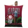 NORTHWEST NCAA Alabama Crimson Tide Silk Touch Throw Blanket, 50" x 60", Basketball Love view 3