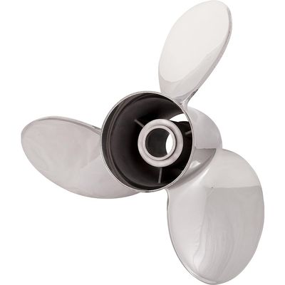 Rareelectrical New Stainless Steel Propeller Compatible with Mercruiser Mercury by 9572-160-19 3153 2120 6Ax-45972-00-00 6Ax-45974-10-00 6Ax-45974-20-00 Diameter 16" X 19" Pitch Lh Rubex